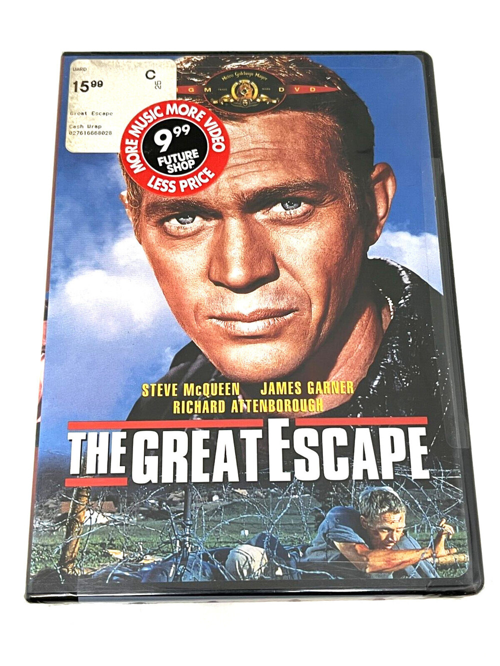 The Great Escape DVD - Brand New Sealed - Richard Attenborough - Steve McQueen